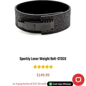 Pioneer Sparkle Lever Belt - XL